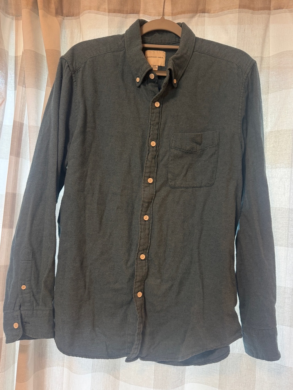 Blue flannel long sleeve